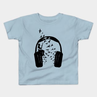 Headphone Bassoon Kids T-Shirt